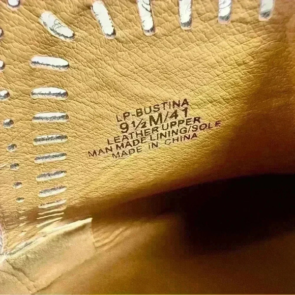 Lucky Brand Women’s Bustina Gray Laser Cut Ankle Booties Boots Size 9.5 M - Picture 13 of 13